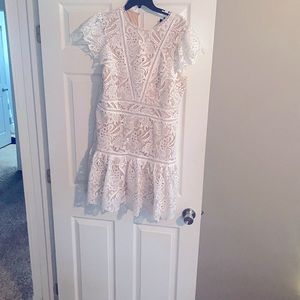 Express white mini dress